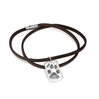 Pfotenabdruck-Platte Pfotenabdruck-Platte