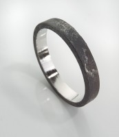 Ring, Edelstahl, Innenseite poliert, 3mm Ring, Edelstahl, Innenseite poliert, 3mm