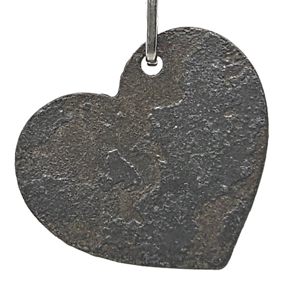 Letzter Begleiter - Anhänger Herz Runa - Edelstahl